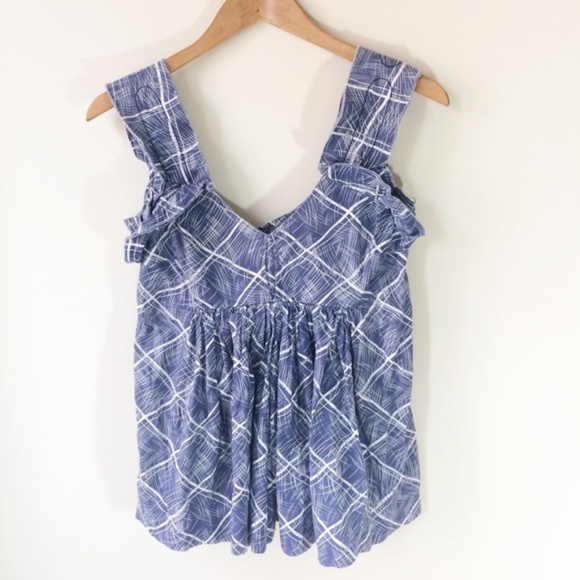 Anthropologie Girls From Savoy San Vitale Ruffled - Picture 4 of 4